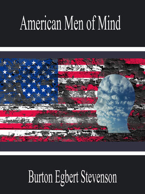 cover image of American Men of Mind